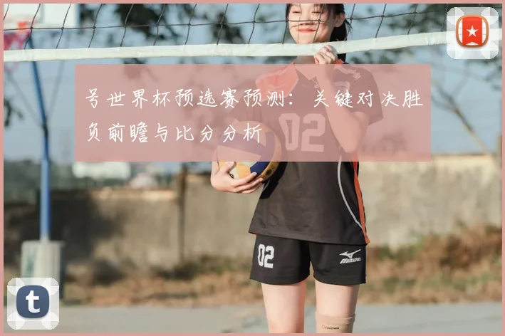 号世界杯预选赛预测：关键对决胜负前瞻与比分分析