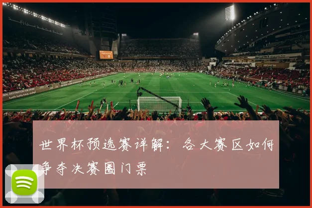 世界杯预选赛详解:各大赛区如何争夺决赛圈门票